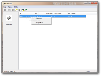 RamDisk screenshot