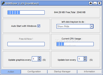 RAMfreer screenshot