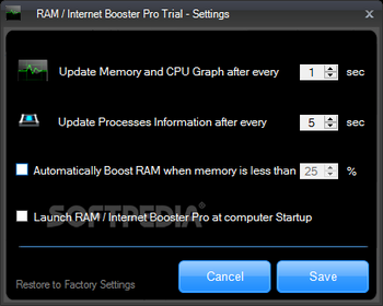 RAM/Internet Booster Pro screenshot 3