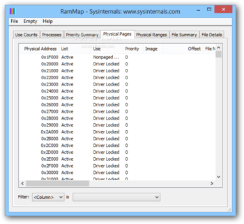 RAMMap screenshot 4