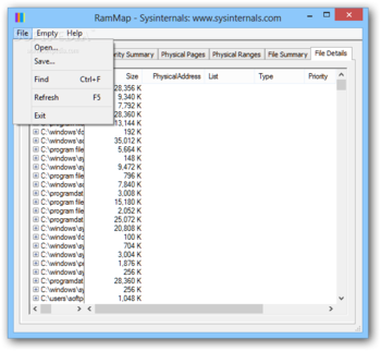 RAMMap screenshot 8
