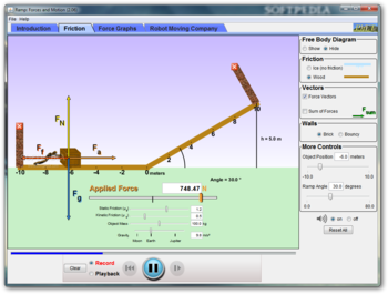 Ramp: Forces and Motion screenshot 2