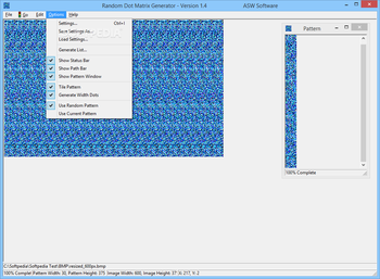 Random Dot Matrix Generator screenshot 5