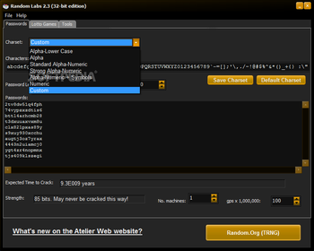 Random Labs screenshot