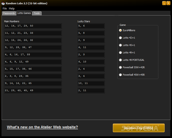 Random Labs screenshot 2