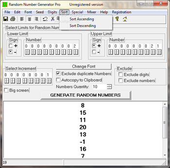 Random Number Generator Pro screenshot 4