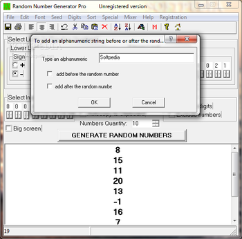 Random Number Generator Pro screenshot 5