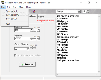 Random Password Generator Expert screenshot 4
