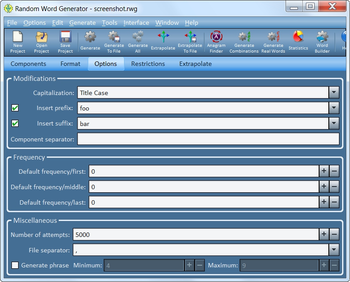 Random Word Generator screenshot 3