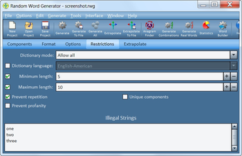 Random Word Generator screenshot 4
