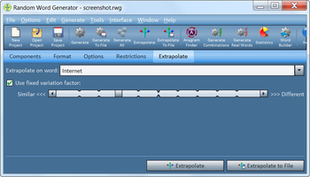 Random Word Generator screenshot 5