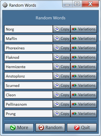 Random Word Generator screenshot 6