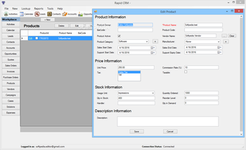 Rapid CRM screenshot 11