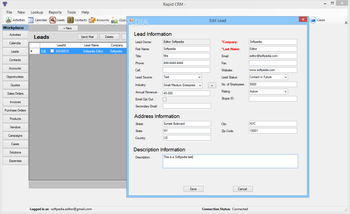 Rapid CRM screenshot 3