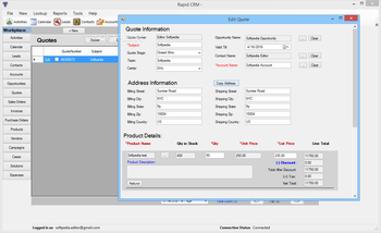 Rapid CRM screenshot 7