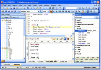 Rapid CSS 2015 screenshot 3