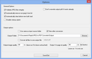Rapid JPEG to PDF Converter screenshot 6