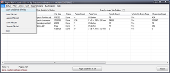 Rapid PDF Count screenshot 2