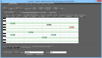 RapidComposer LE screenshot 3