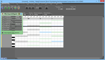 RapidComposer screenshot 2