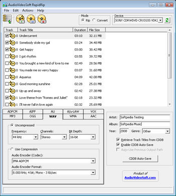 RapidRip screenshot