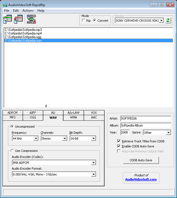 RapidRip screenshot 2