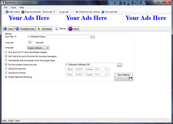 Rapidshare Auto Downloader screenshot 3