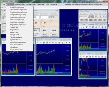 RapidSP Trading Simulator screenshot 3