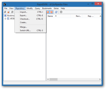 RapidSVN screenshot 3