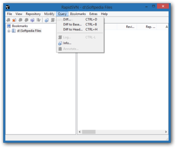 RapidSVN screenshot 5