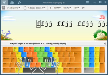 RapidTyping Portable screenshot