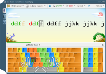 RapidTyping screenshot