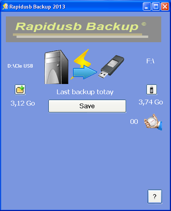 Rapidusb Backup screenshot