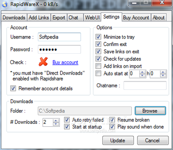 RapidWareX screenshot 3