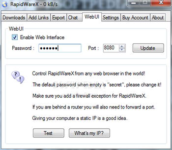 RapidWareX screenshot 4