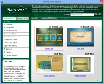 Raptivity HTML5 Turbo Pack screenshot 3