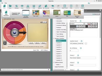 Raptivity Suite screenshot 2