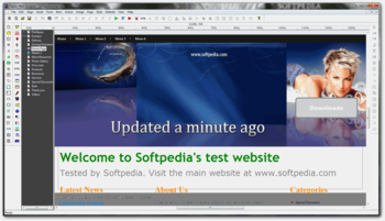 Raptor Web Designer screenshot
