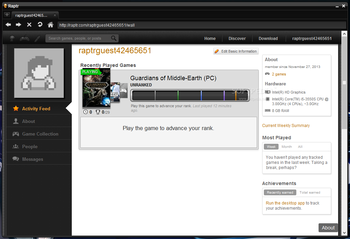 Raptr screenshot 4