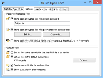 RAR File Open Knife screenshot 3