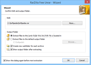 RarZilla Free Unrar screenshot