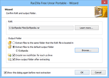 RarZilla Free Unrar Portable screenshot 2