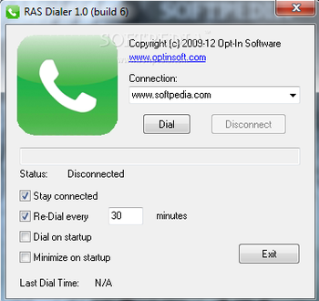 RAS Dialer screenshot