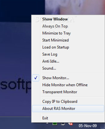 RAS Monitor screenshot 2