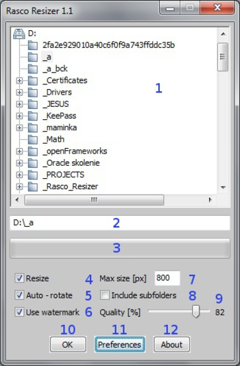 Rasco Resizer screenshot