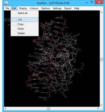 RasMol screenshot 2