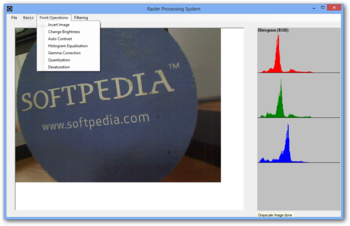 Raster Processing System screenshot 2