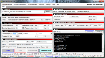 RatioMaster.NET (formerly NRPG RatioMaster) screenshot