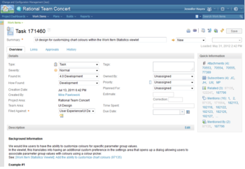 Rational Team Concert screenshot 13