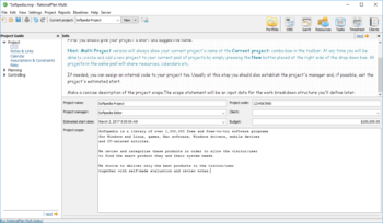 RationalPlan Multi Project screenshot